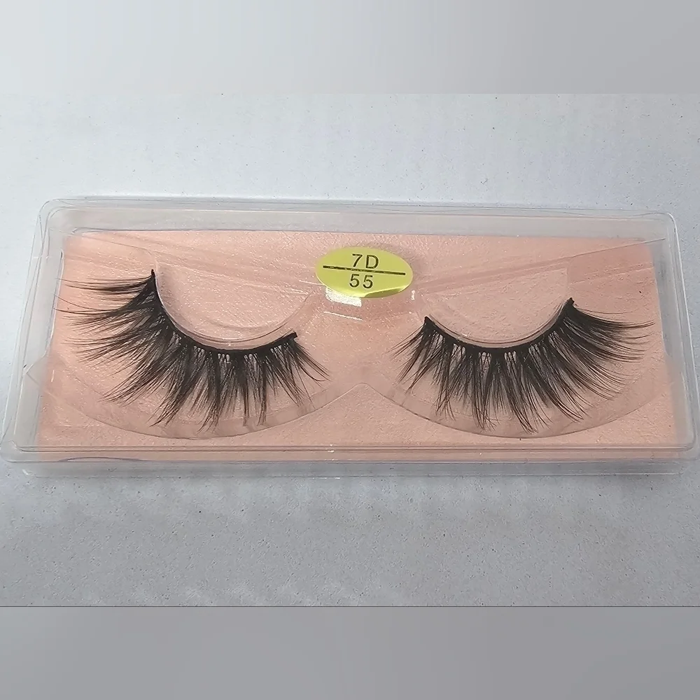 5 pairs of false eyelashes. 7D Faux Mink w/ innovative lashes application tool